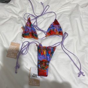 Brand new tiger mist bikini set